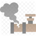 Gas Leak Danger Icon