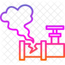 Gas Leak Danger Icon