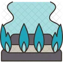 Gas Natural Flame Icon