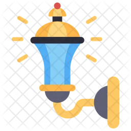 Gas Lamp  Icon