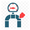 Gas Leak Pipe Icon