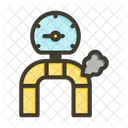 Gas Leak Pipe Icon
