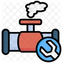Gas Line Repair Pipe Gas Icon