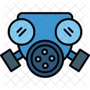 Gas Mask Protection Safety Icon