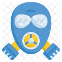 Gas Mask Chemical Mask Respiratory Mask Icon