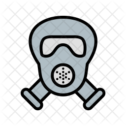 Gas Mask Icon Of Colored Outline Style Available In Svg Png Eps Ai Icon Fonts