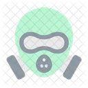 Gas Mask Nuclear Science Icon