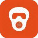 Gas Mask Canibal Icon