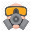 Gas Mask Respiratory Mask Protection Mask Icon
