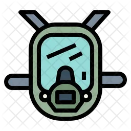 Gas Mask  Icon