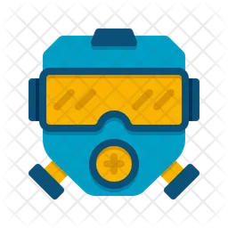 Gas Mask  Icon