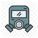Gas Mask Air Filter Icon