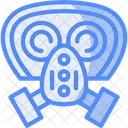 Gas Mask Filter Respirator Filter Gas Protection Filter Icône