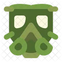 Gas Mask Pollution Safety Icon