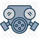 Gas Mask Protection Safety Icon