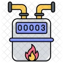 Gas Meter Meter Speedometer Icon