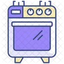 Gas Oven Stove Oven Icon