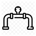 Gas Pipalane Oil Valve Gas Pipe Icon