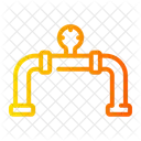 Gas Pipalane Oil Valve Gas Pipe Icon