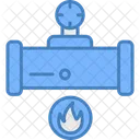 Gas Pipe  Icon