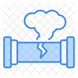 Gas pipe  Icon