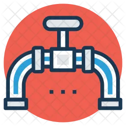 Gas Pipeline  Icon