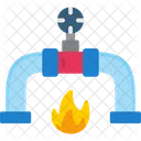Gas Pipeline Icon