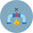 Gas Pipeline  Icon