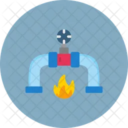 Gas Pipeline  Icon