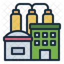 Gas Plant Factory Natural Gas Icon
