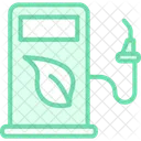 Gas Pump Duotone Line Icon Icon