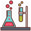 Gas Quimico Gas Peligroso Prueba De Laboratorio Icono