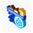 Gas Outlets Sea Icon