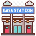 Gas Station Filling Station Service Station Icon