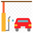 Gas Station Car Icon