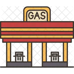 Gas Station  Icon