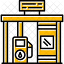 Gas Station Diesel Filling Icon