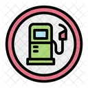 Gas Station Traffic Sign Fuel Station Icon
