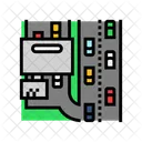 Gas Station Highway Icon