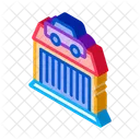 Gas Station Car Icon