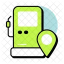 Gas Station Location Gas Station Nearby Navigation Icon