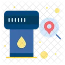 Gas Station Location  Icon