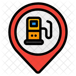 Gas Station Location  Icon