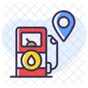 Gas Station Location  Icon