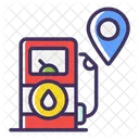 Gas Station Location  Icon