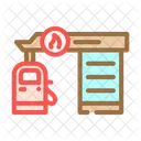 Gas Station Shop Icon