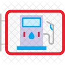 Gas Station Sign  Icon