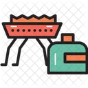 Camping Gas Stove Icon