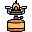 Gas Stove Camping Icon