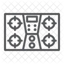 Gas Stove Kitchen Icon